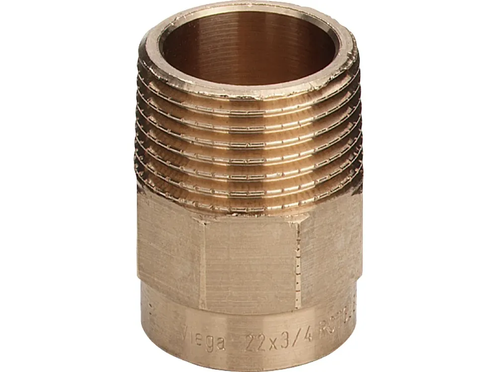 Oblíbený CU pájené přechod vnější 15x1/2" 94243g, 100 025