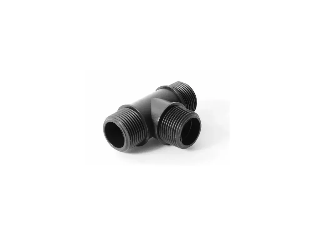 Omezená Nabídka Plassim závitový plastový T-kus 5/4" TAAA PN10, 1 1/4" 7610.000F