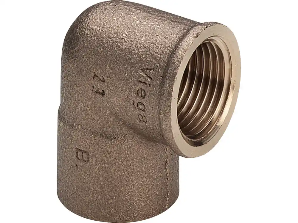 Sezónní Sleva CU pájené koleno 90st. vnitřní závit 15x1/2" 94090g, 100 667