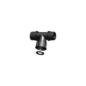 Nakupujte Hned Plassim závitový plastový T kus 3/4"x1"x3/4" vnější/převlečná matka/vnější závit 7612.00DE