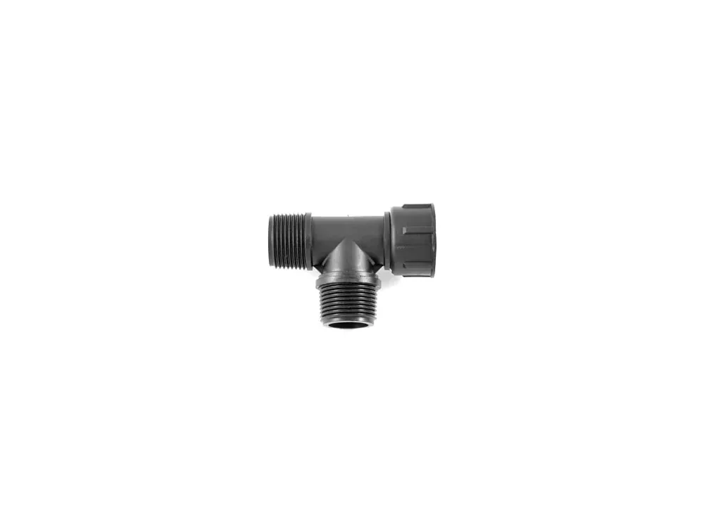 Plassim závitový plastový T kus 3/4"x3/4"x3/4" vnější/vnější/převlečná matka 7614.0DDD Must-Have