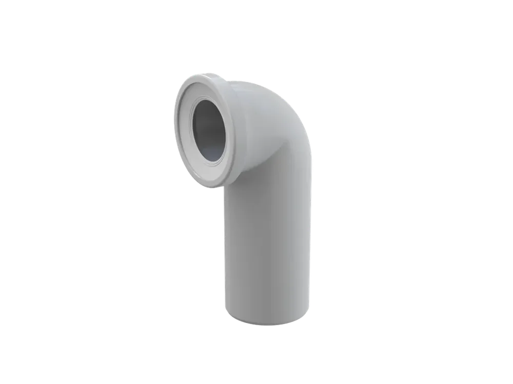 Akce Dopojení k volně stojícímu WC, koleno 90°, DN 110, délka 225 mm, PP, bílé A90-90