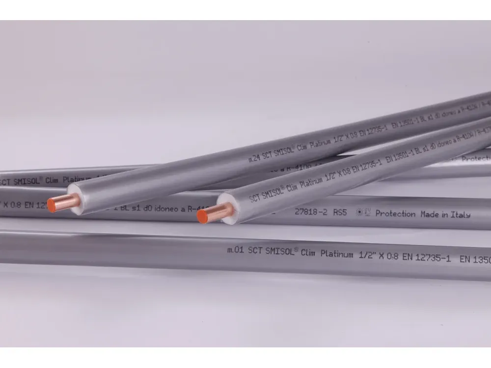 Cu trubka chlazení a klima - měkká s izolací PLATINUM 12,70 x 0,8 1/2" svitek 50m Časově Omezené