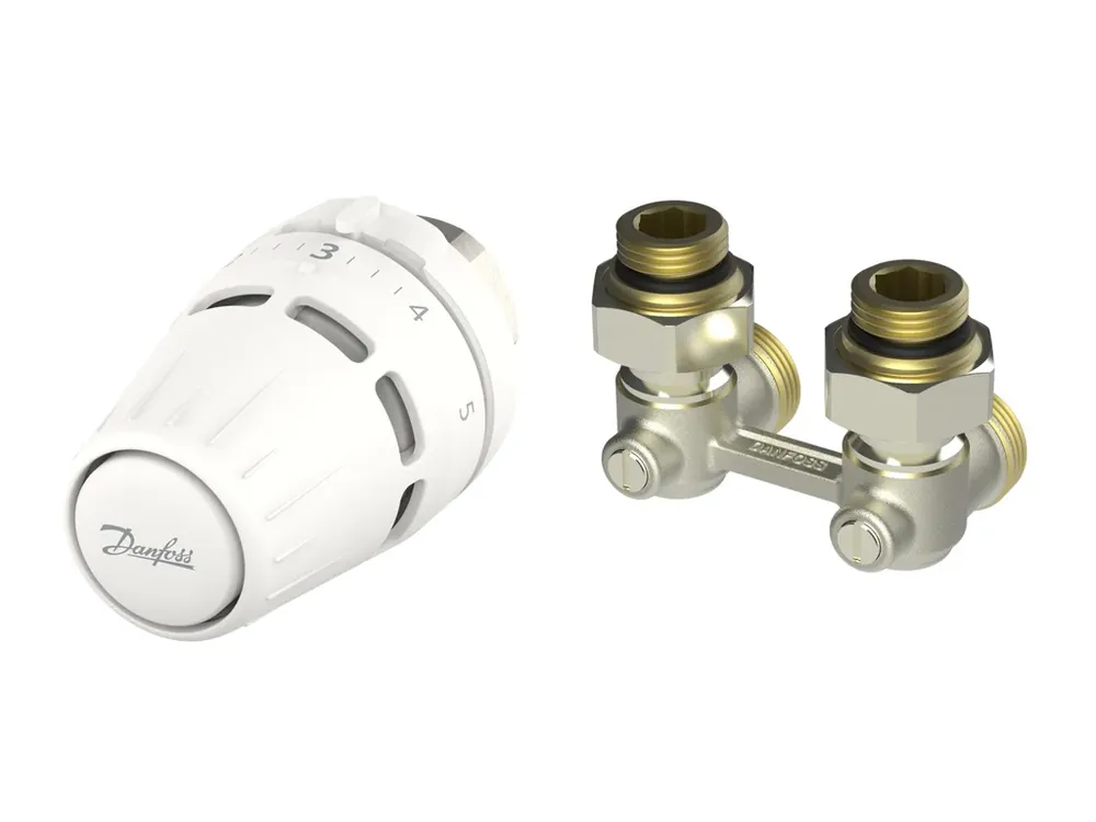 DANFOSS set Vekolux-VK rohový s hlavicí Regus M30x1,5 015G5307 Sleva