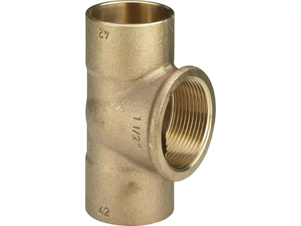 CU pájené T-kus závit vnitřní 35x1/2"x35mm 94130G, 152 734 Poslední Šance