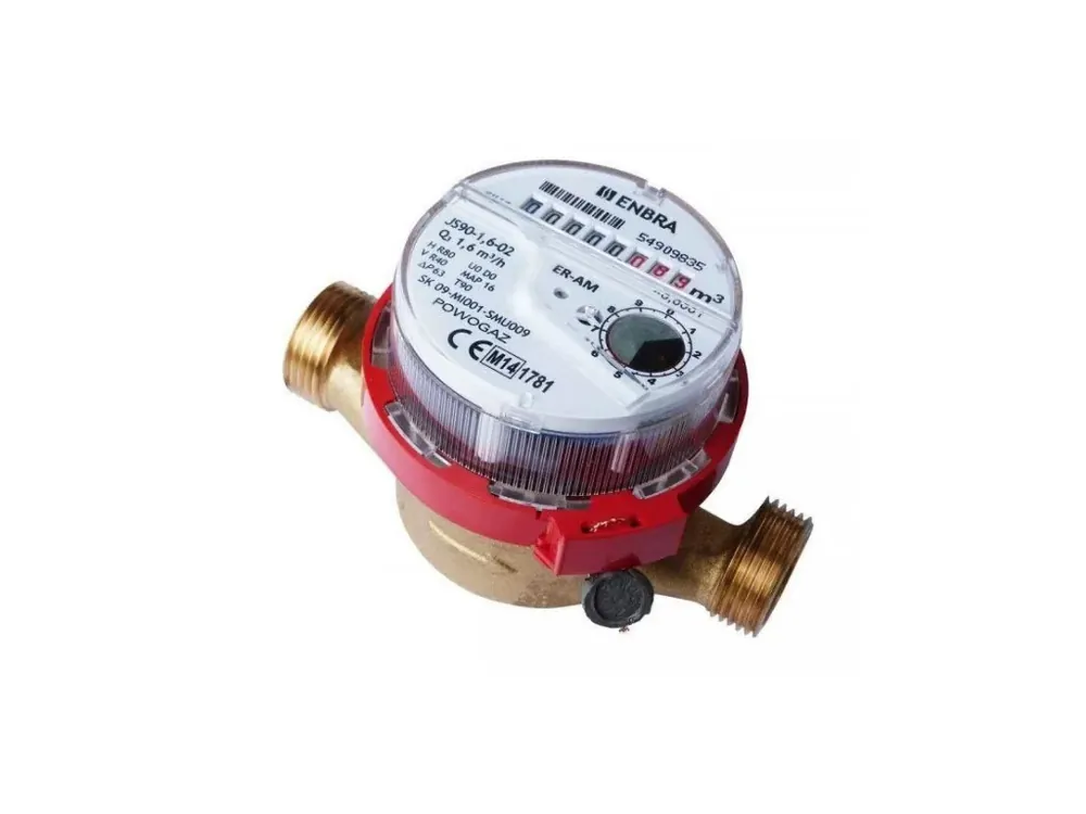 Vodoměr bytový TV - DN20 3/4" 130mm ENBRA ER-AM Q3=4,0 MID Pouze Dnes