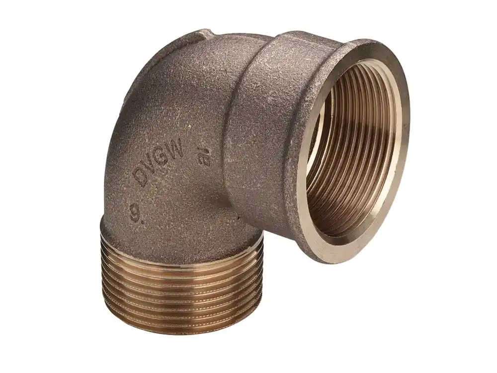 Originální Bronz koleno 6/4" vni/vně Viega, 264 123