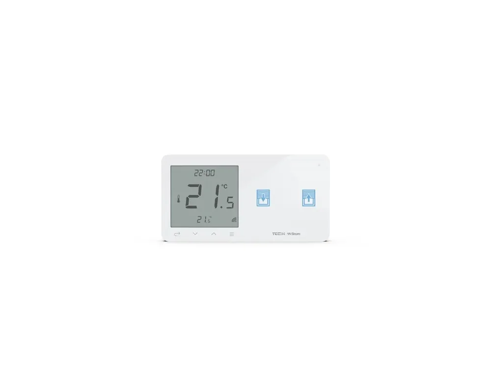 Koupit Online SINUM WZR-02L-WH Termostat + ovladač rolet, bezdrátový, levý - bílá WG.23.0096