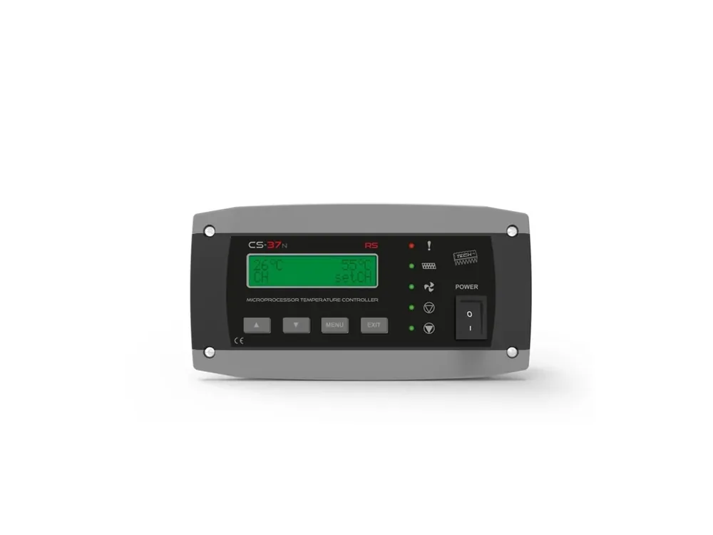 Tech-controllers EU-37n RS H Regulátor pro kotel s podavačem (pístovým) WG.17.0064 Víkendová Akce
