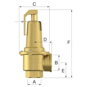 Flamco Pojistný ventil Prescor S 2" x 2 1/2"; 3,0 bar FL 29243 Objednat Nyní