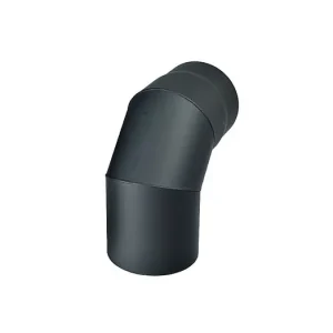 Zlevněný koleno kouřovodu 125/90°, plech 1.5