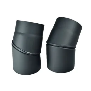 koleno kouřovodu přestavitelné 130/0-45° mm, plech 1,5 mm Horká Nabídka