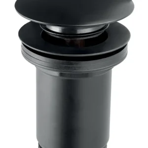 Výpusť umyvadlová click/clack 5/4" celokovová, velká bez přepadu Sleva