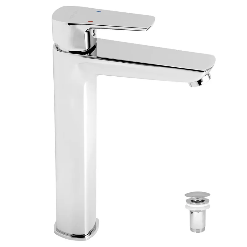 Nejprodávanější Umyvadlová stojánková baterie Metalia 58503,0 ECO s výpustí click-clack, chrom