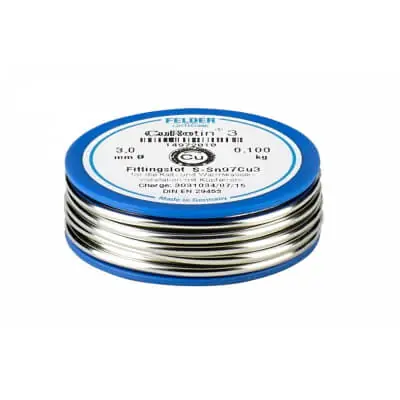 Akce Cu pájka S-Sn97Cu3, 3 mm, 100g