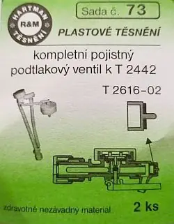 Sada těsnění č. 073 Vrácení Zdarma