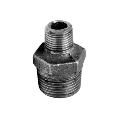 Černá vsuvka 3/4"x1/2" MM redukovaná litinová Jen Po Omezenou Doba