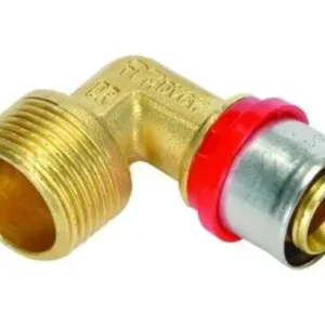 Bezpečná Platba Lisovací koleno 16x1/2" vnější závit pro PEX
