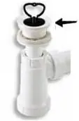 Umyvadlová miska 5/4" plast Akční Nabídka