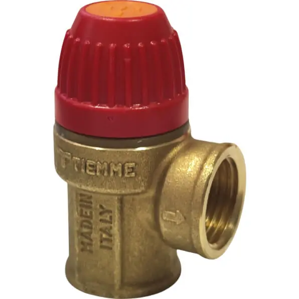 1/2" pojistný ventil, T = 120°C, 250 kPa Must-Have