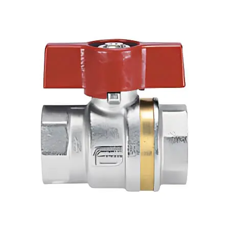 Kulový ventil Aster 1/2" FF PN40 s motýlkem Novinka