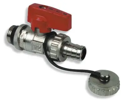 Ventil kul. vypouštěcí 1/2" +teflon.těsn. Originální