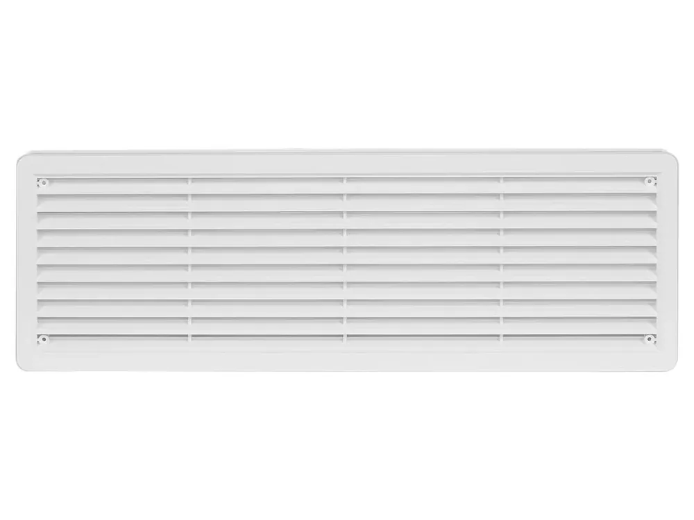 HACO 0231 Větrací mřížka dveřní 400x130 bílá (balení 2ks) Sezónní Sleva
