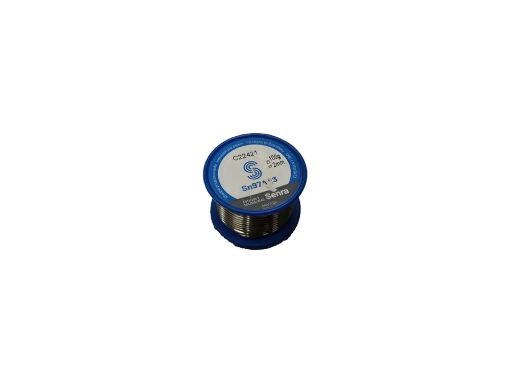 Originální Pájka 220 S-Sn97Ag3 (topení) 2mm/100 g