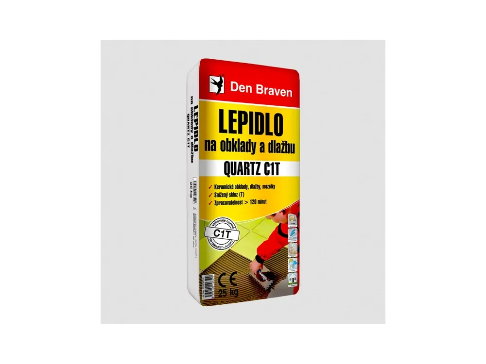 Lepidlo na obklady QUARTZ C1T 25kg Ověřený