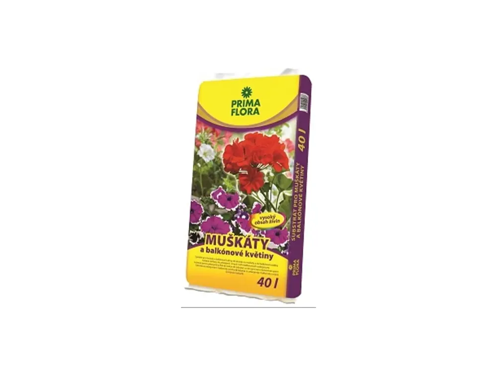 Akční Nabídka Primaflora substrát 40L Pelargonie
