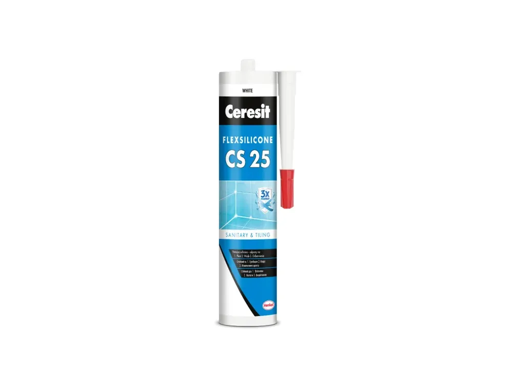 CERESIT CS 25 silikon antracite 280ml Akční Cena