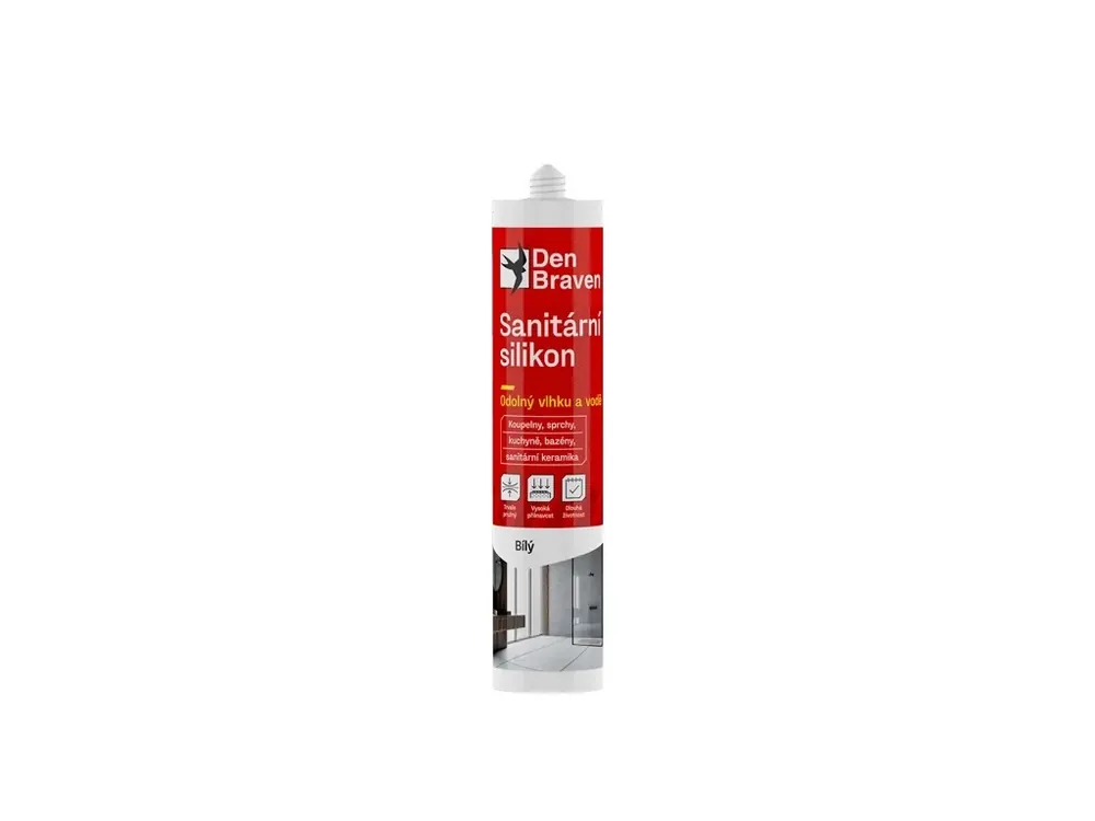 Horká Nabídka Silikon sanitární 280 ml kartuše - bílá 30212RL