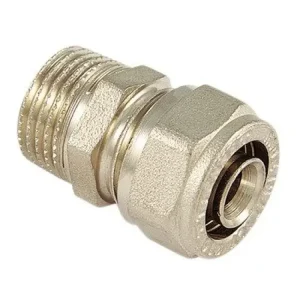 Svěrný přechod s vnějším závitem 16 mm x 1/2" Vrácení Zdarma