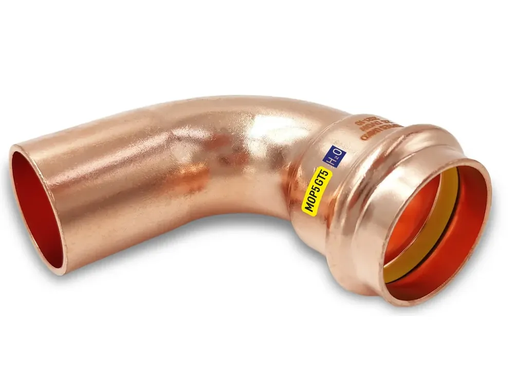 Akční Cena CU lisovací oblouk 90° 35 MxF voda, plyn