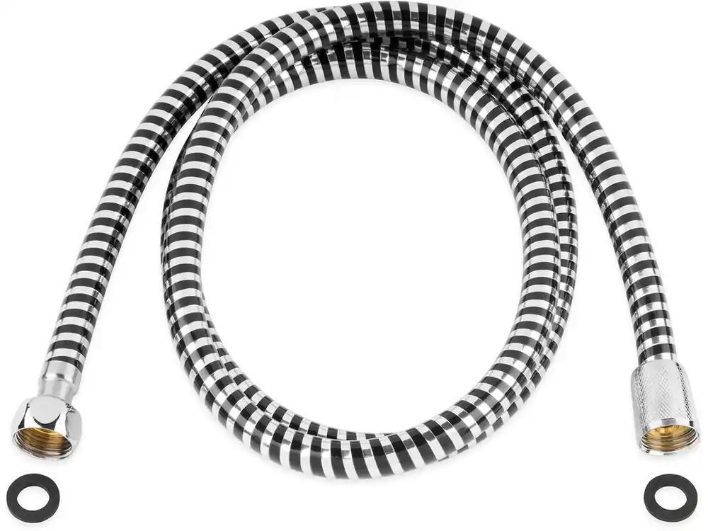 Sleva EXTOL 630229 hadice sprchová,černo/stříbrná,150cm,rotační,PVC