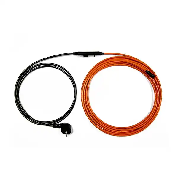 Horká Nabídka Q-TERMO TSW 15/4 topný kabel 4 m výkon 15 W/m s ThermoSwitch samoregulačním termostatem