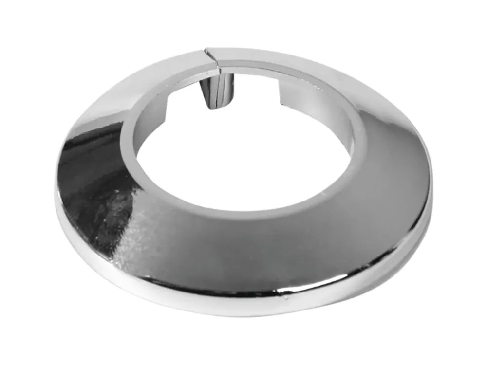 Značkový Krytka potrubí dělená 20 mm, chrom