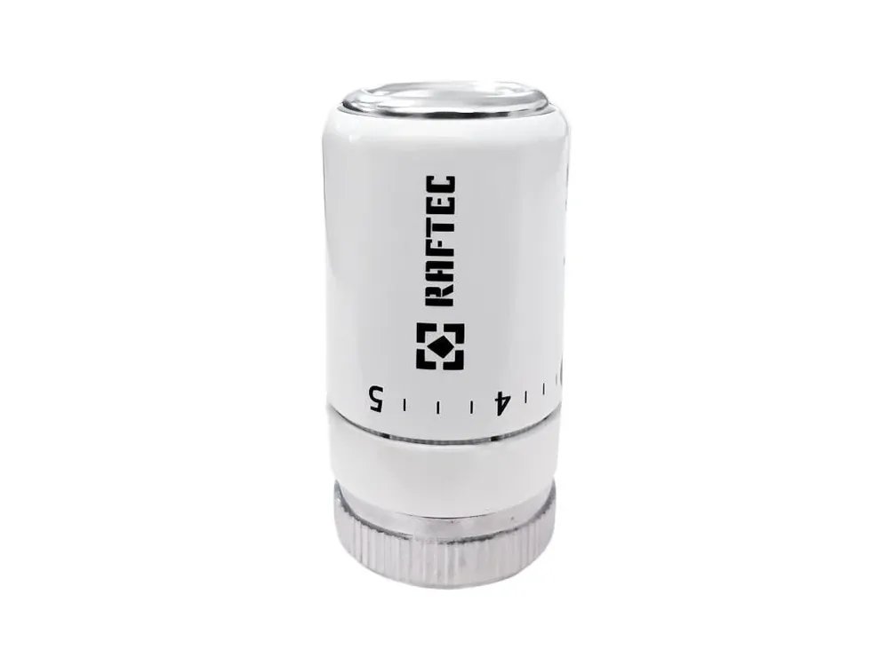 Termostatická hlavice White, RAFTEC (TW3015) Nízká Cena
