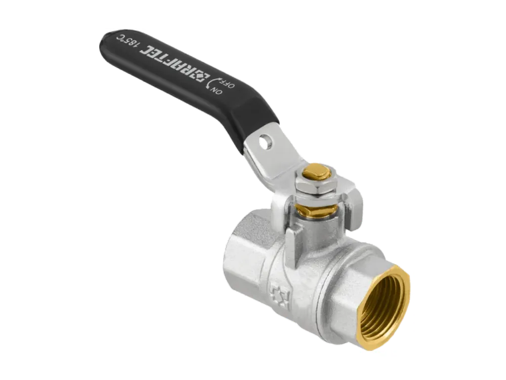 Kulový ventil 3/4" FF s pákou, RAFTEC (DRH2) Rychlé Dodání