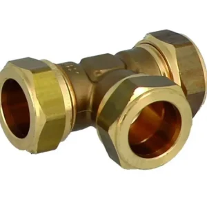 Koupit Online Svěrný T-kus na CU trubku 22x22x22