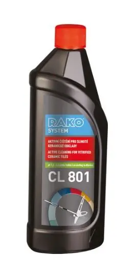 RAKO SYSTEM CL 801 čisticí prostředek pro slinuté keramické obklady 750 ml, růžová Výhodná Nabídka