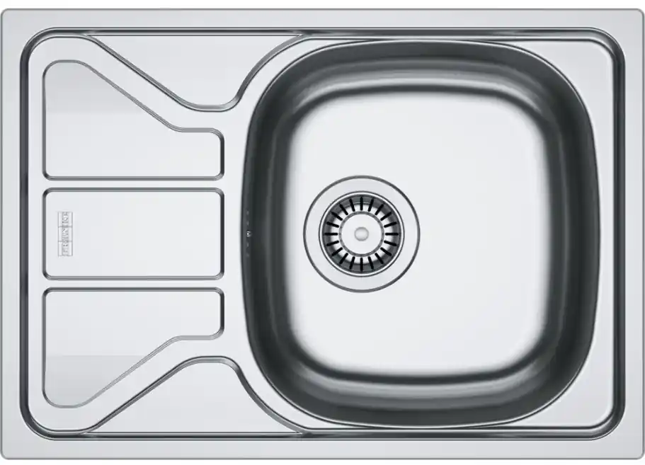 FRANKE FLASH FLN 611-62/44 nerezový dřez 620x435 mm, otočný, odkapávač Novinka