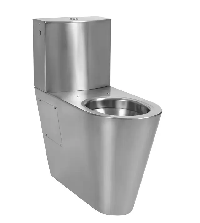 Omezená Nabídka SANELA WC bezbariérové WC kombi, vario odpad, nerez