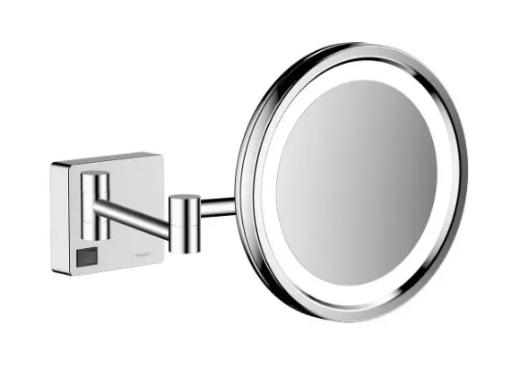 HANSGROHE ADDSTORIS kosmetické zrcátko 160 mm, zvětšovací, s osvětlením, chrom Nejprodávanější
