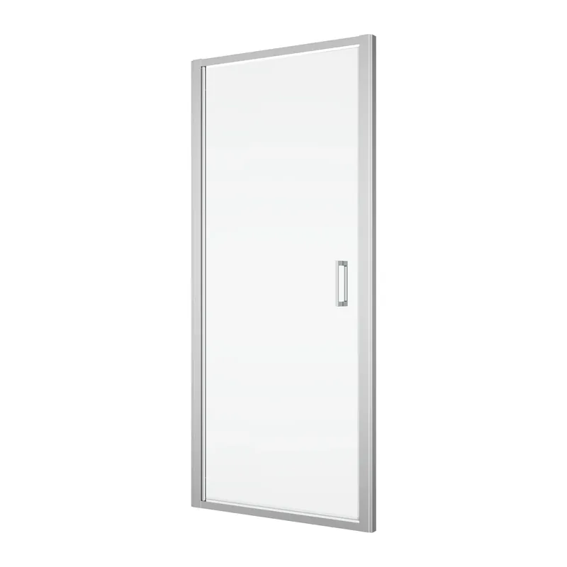 Značkový RONAL TOP-LINE S TLSP sprchové dveře 90x200 cm, lítací, aluchrom/čiré sklo