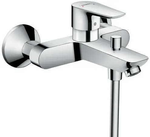 HANSGROHE TALIS E vanová nástěnná baterie, s přepínačem, chrom Jen Po Omezenou Doba