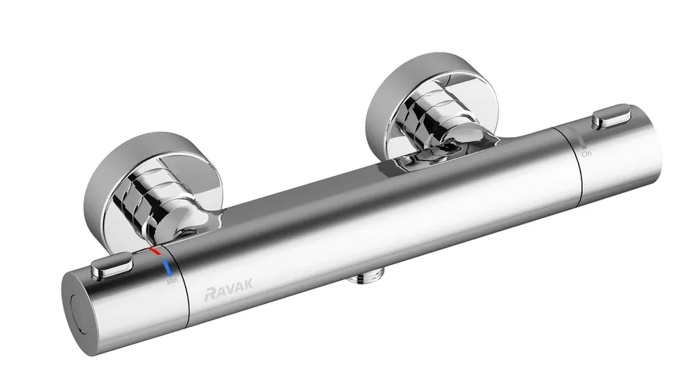 Must-Have RAVAK TERMO 300 TE 033.00CR sprchová nástěnná termostatická baterie, chrom