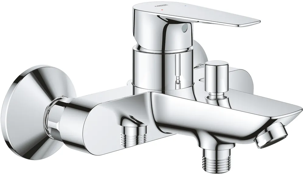 GROHE BAUEDGE vanová nástěnná baterie, s přepínačem, chrom Sleva