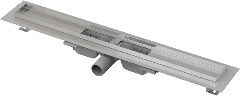 CONCEPT 100 LOW sprchový žlab 850 mm, do prostoru, boční odtok DN 40, bez roštu, PP/nerez ocel Objednat Nyní