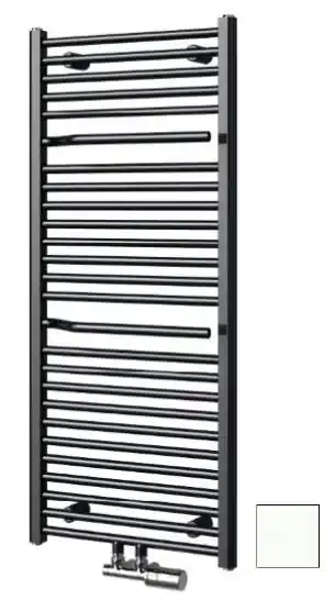 Akční Cena CONCEPT 200 WAVE radiátor koupelnový 600x1695mm, středové připojení, alpin weiss